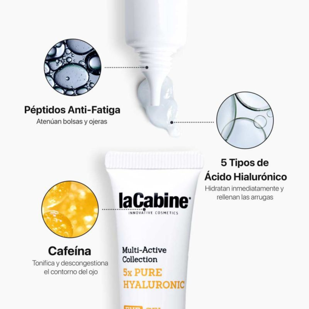 Contorno de ojos 5x pure hyaluronic