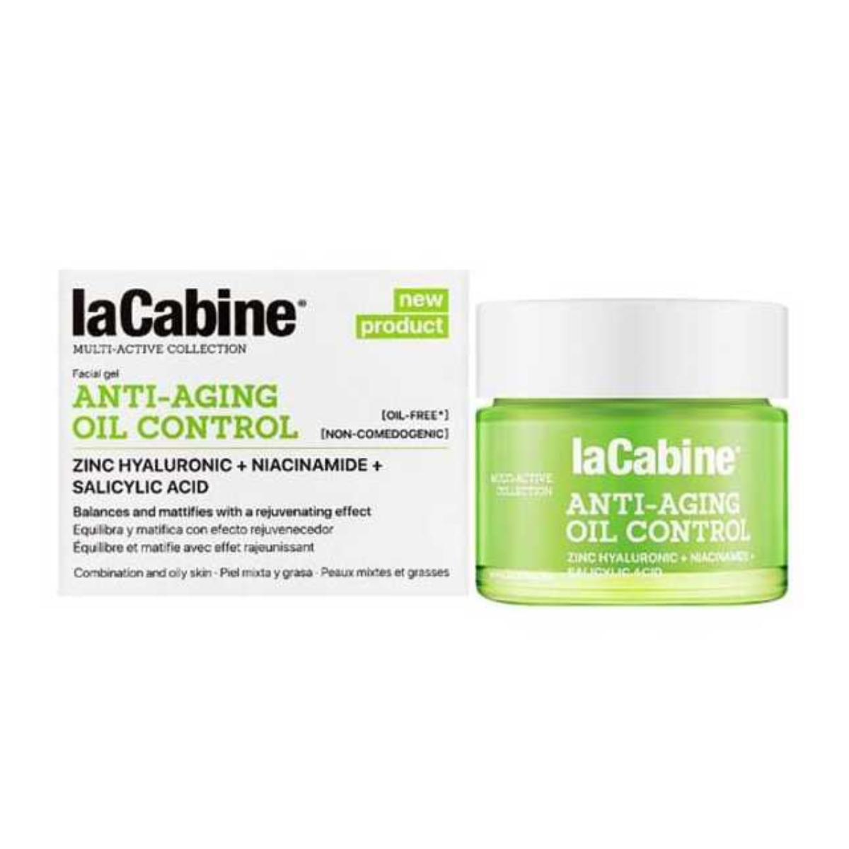 Crema anti-edad control grasa