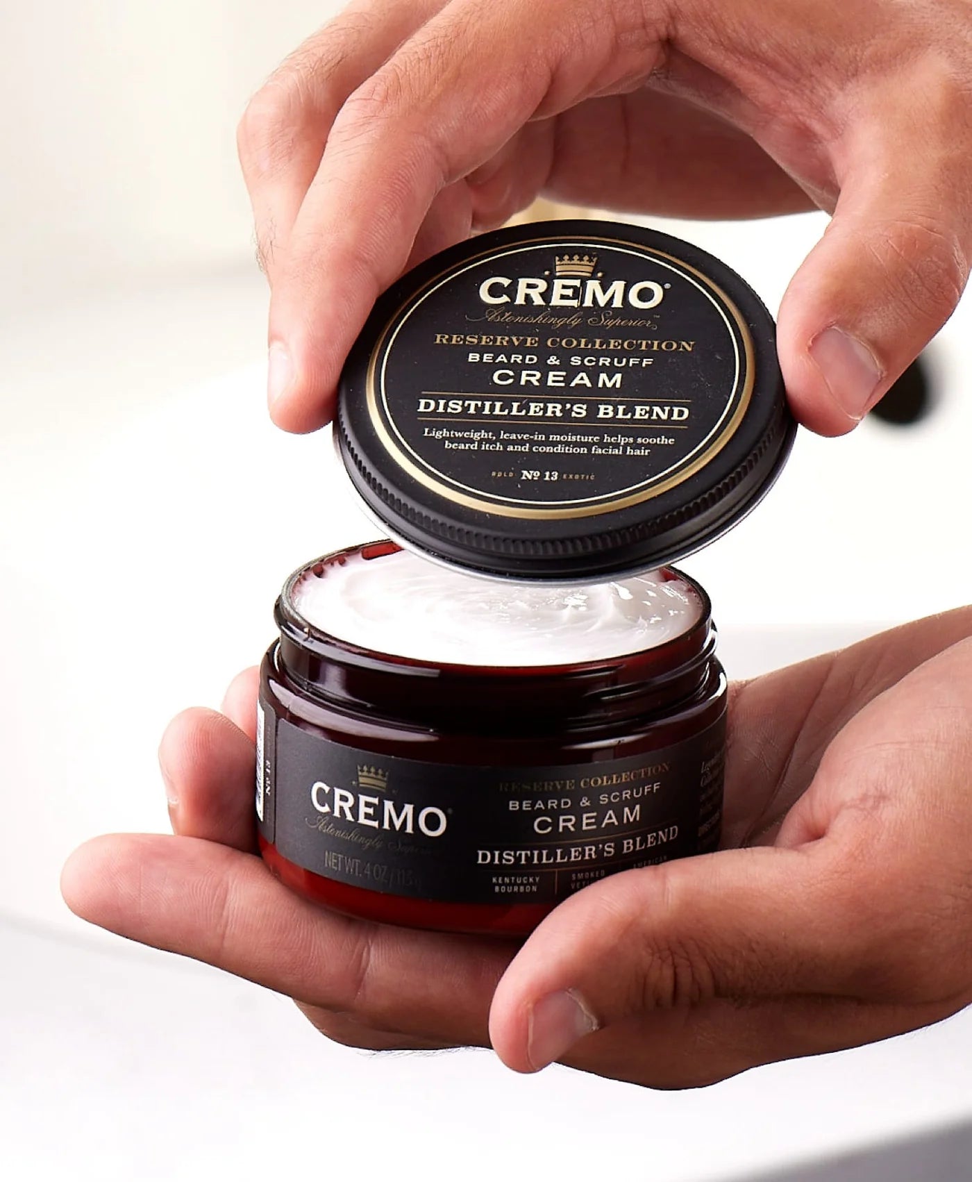 Crema para barba mezcla de destilador (colección de reserva)