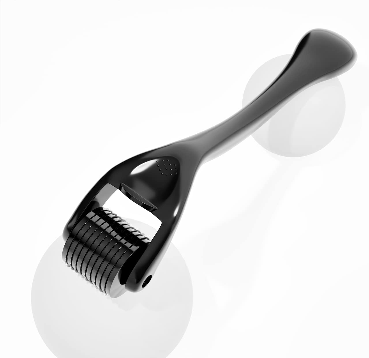 Derma roller: rodillo para estimular el crecimiento de barba y cabello 0.5mm