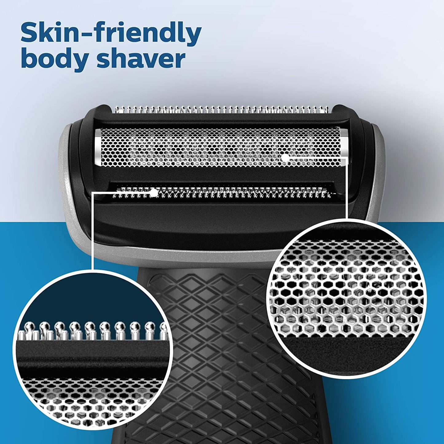 Philips repuesto de aluminio para philips bodygroom norelco bg2000/40