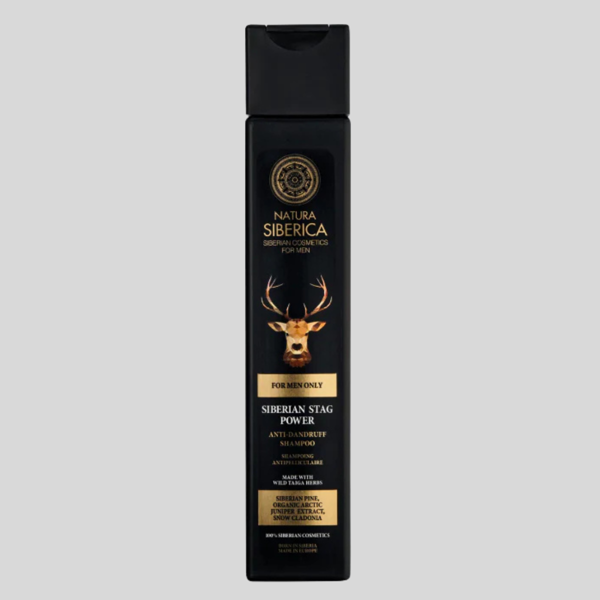 Shampoo anti caspa siberian stag power