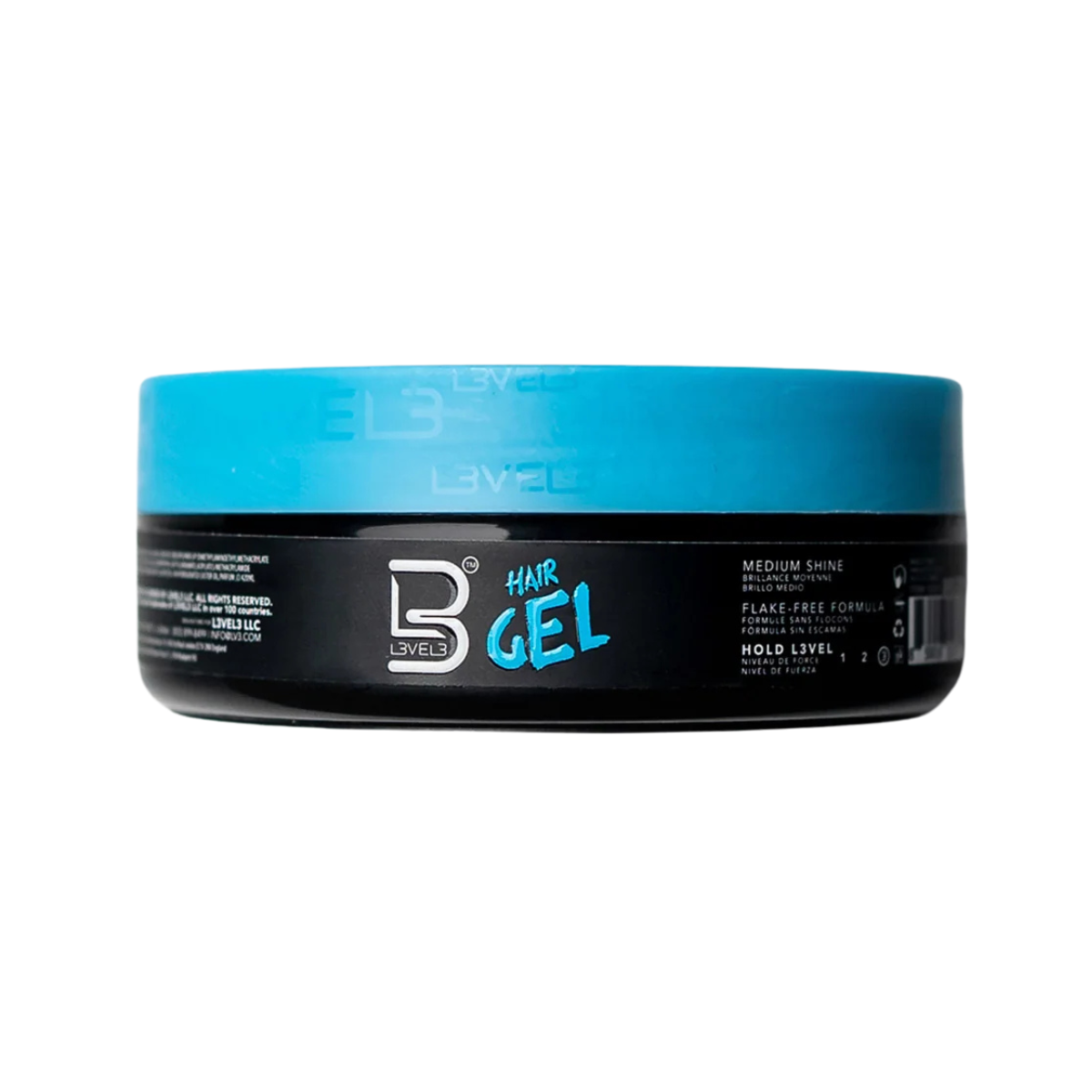 Gel para peinar fijación fuerte y efecto brillante