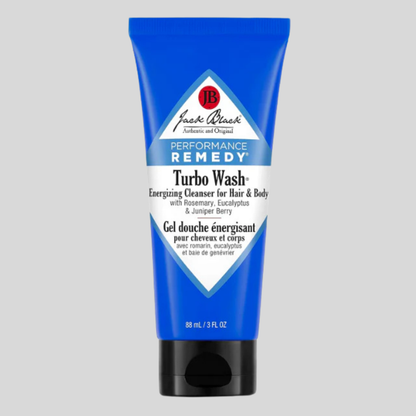 Jack black turbo wash - limpiador energizante para cabello y cuerpo