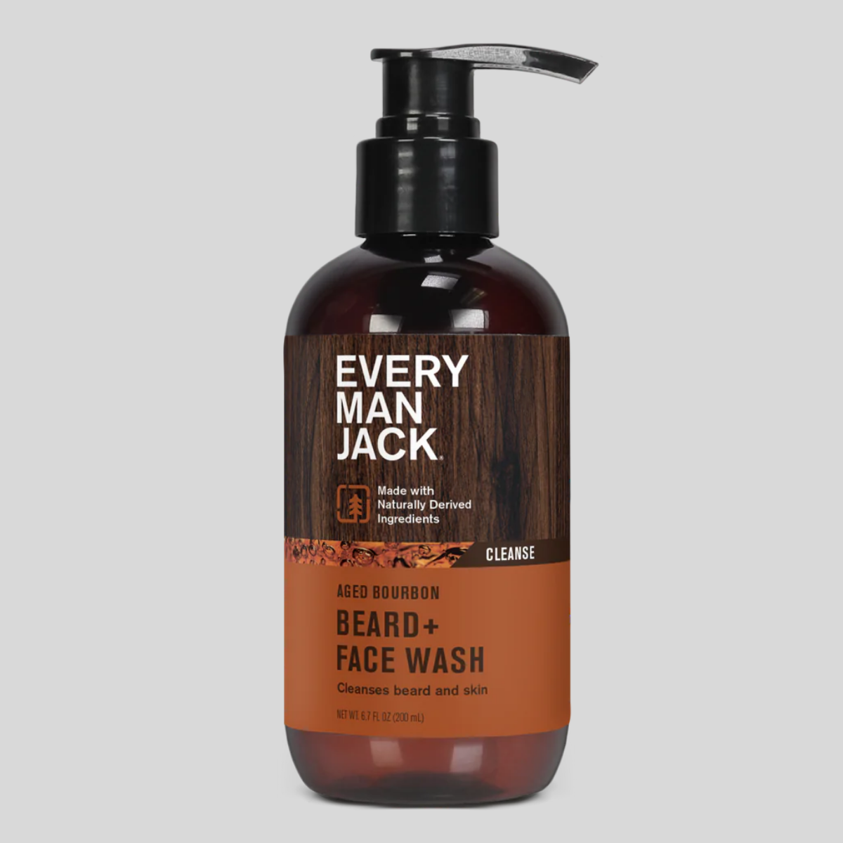 Limpiador aged bourbon para barba y rostro