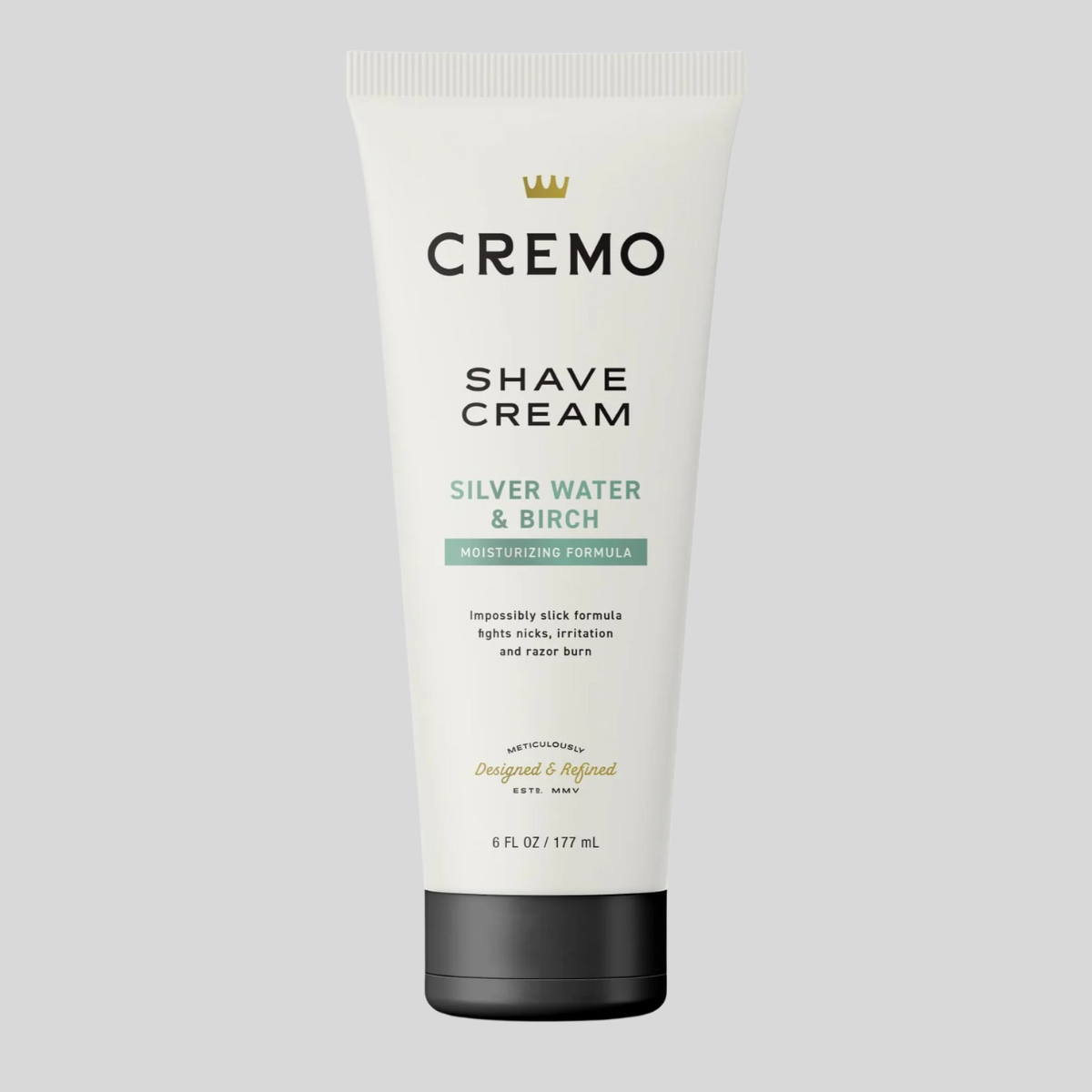 Crema de afeitar agua de plata y abedul