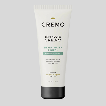 Crema de afeitar agua de plata y abedul