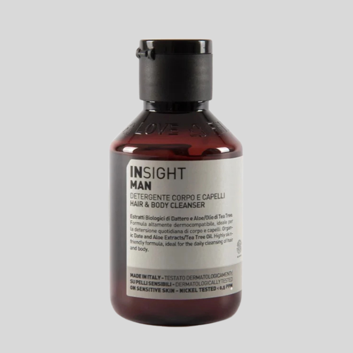 Insight man limpiador de cuerpo y cabello