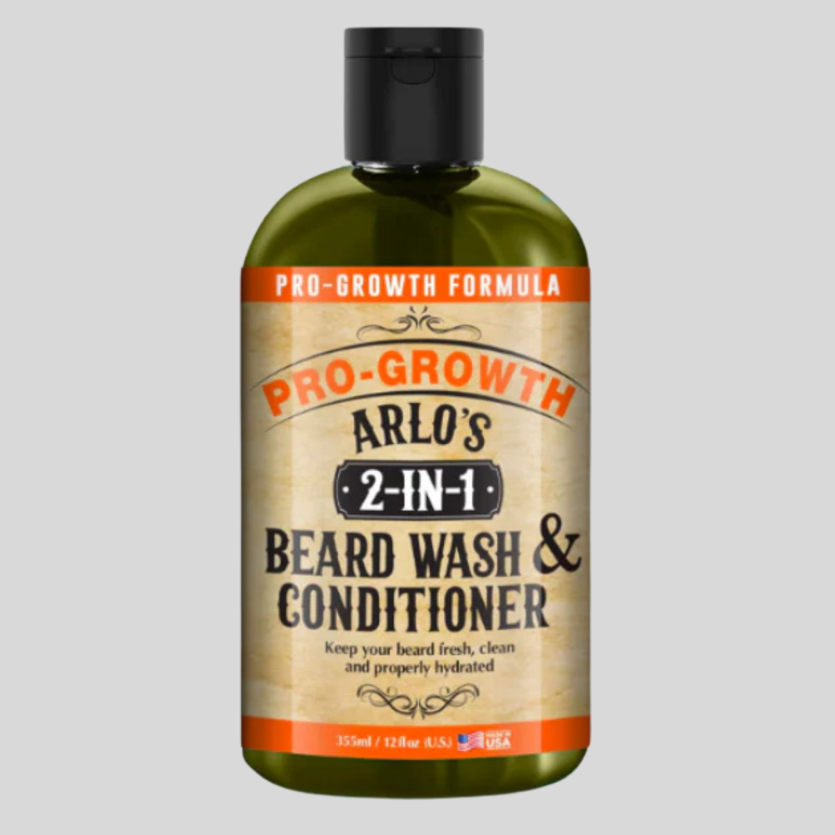 Shampoo y acondicionador para barba formula pro crecimiento