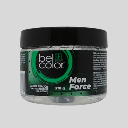 Belcolor gel fijador máxima fijación Silver Men Force