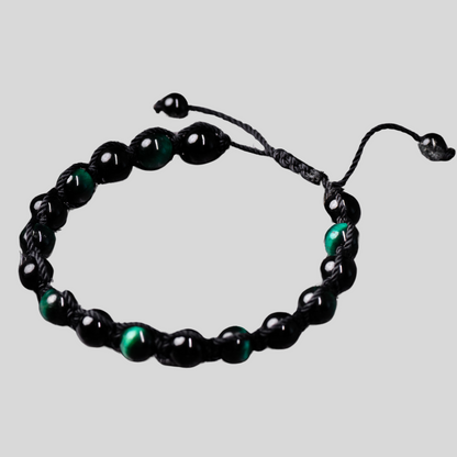 Tribu de caballeros - pulseras artesanales de hilo con piedras
