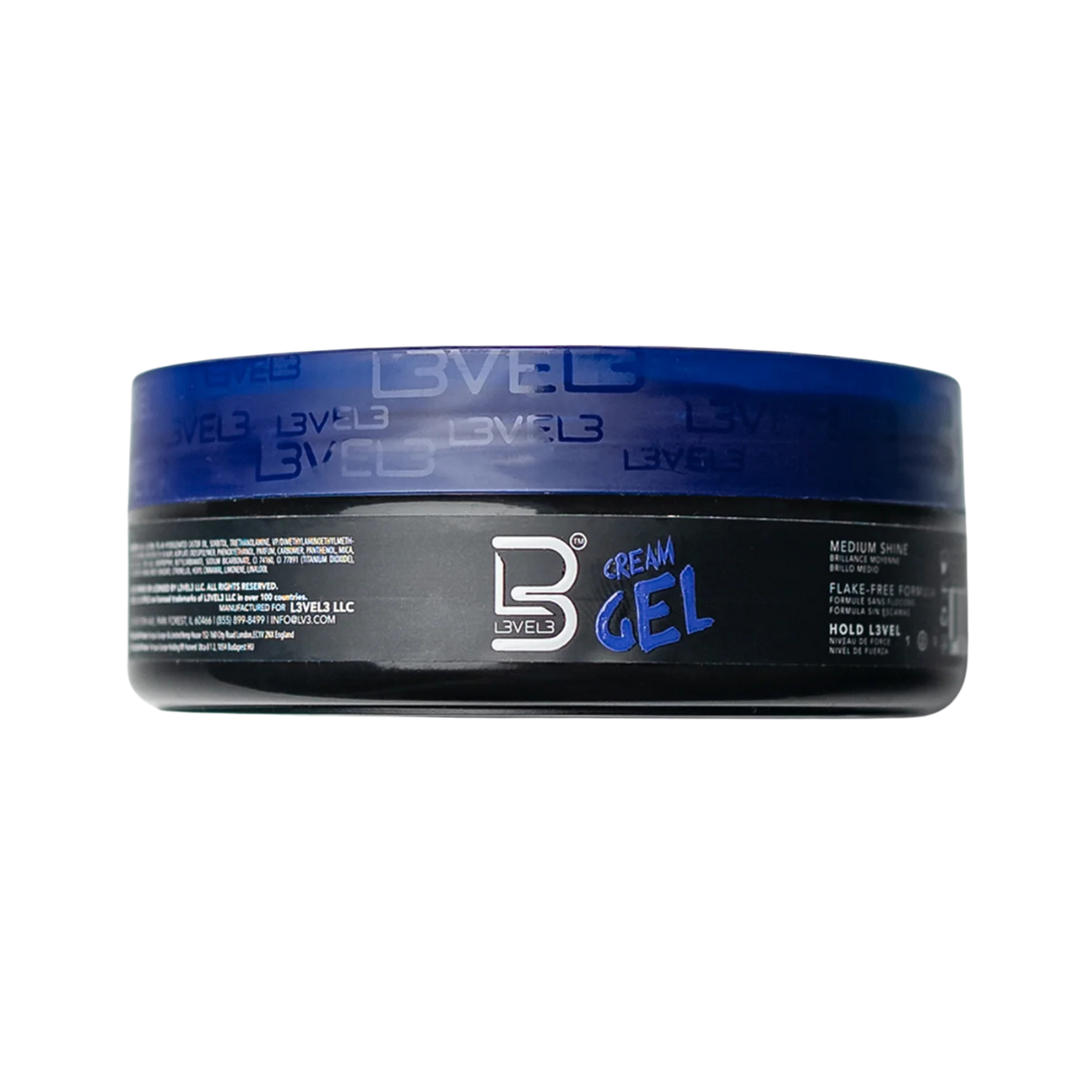 Crema gel fijación media y efecto brillante