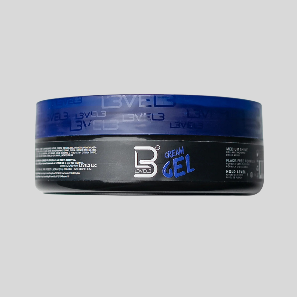 Crema gel fijación media y efecto brillante