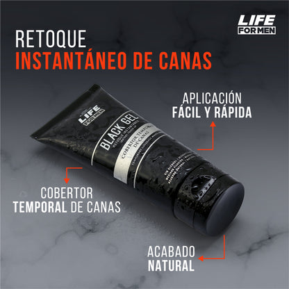 Black gel (anti canas)