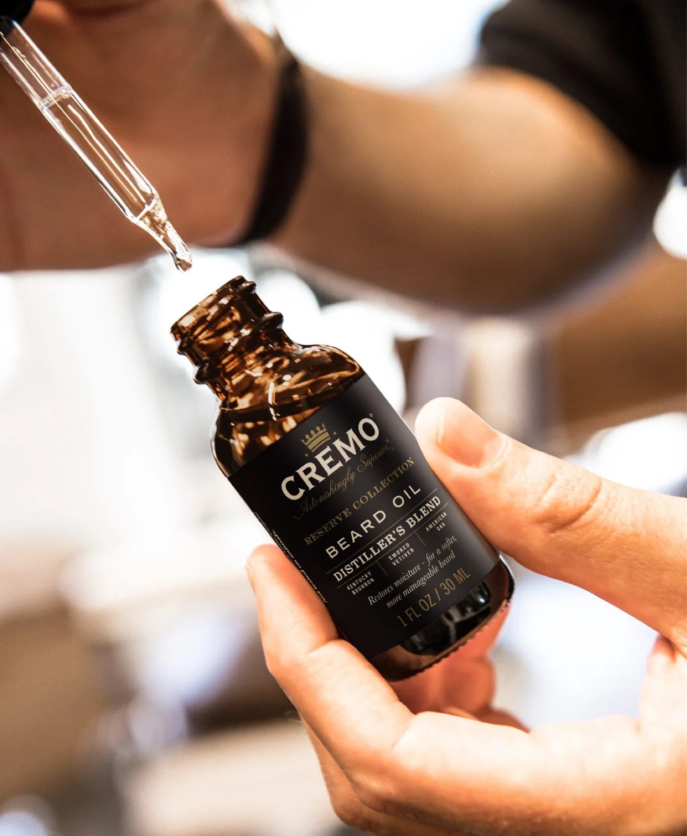 Aceite para barba mezcla de destilador (colección de reserva)