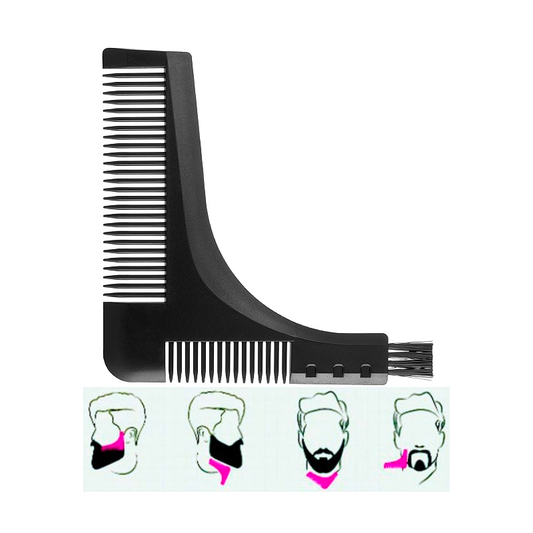 Peine alineador para barba y patilla