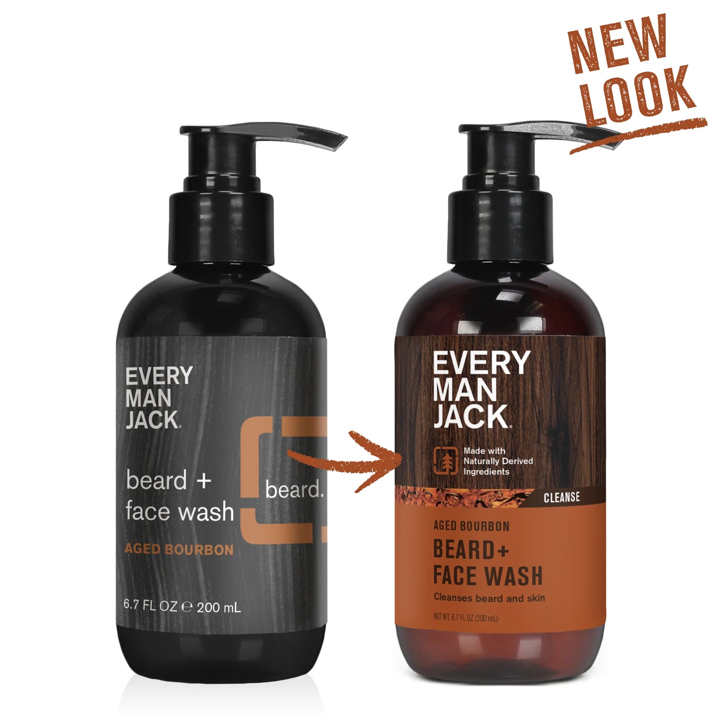 Limpiador aged bourbon para barba y rostro