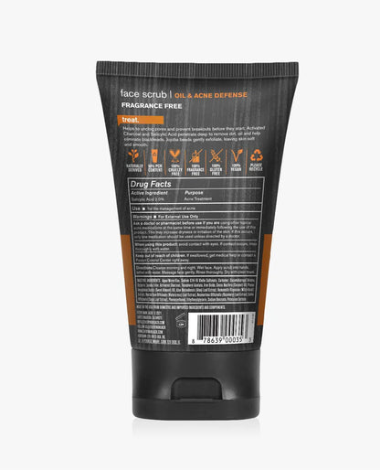 Exfoliante facial carbón activado