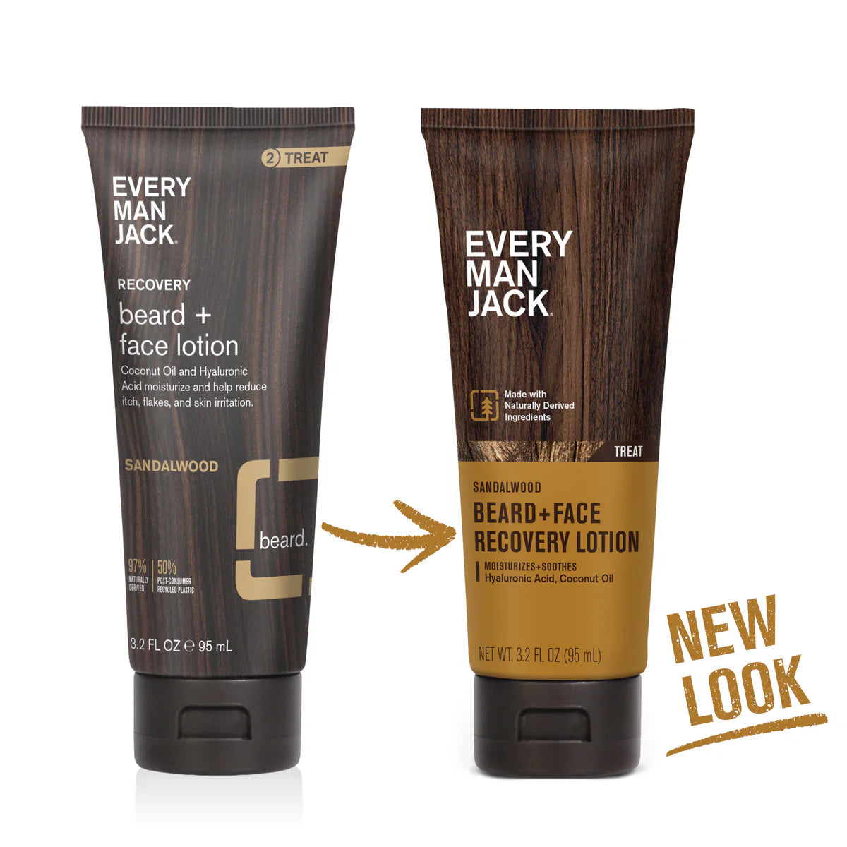 Loción hidratante para barba y rostro de sándalo