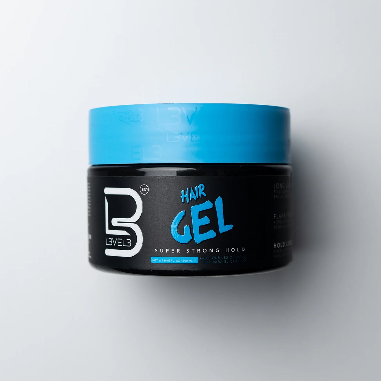 Gel para peinar fijación fuerte y efecto brillante