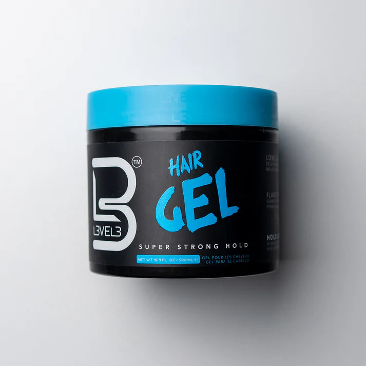 Gel para peinar fijación fuerte y efecto brillante