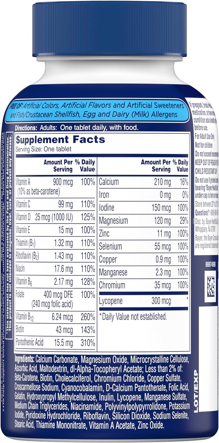 Multivitamínicos para hombres