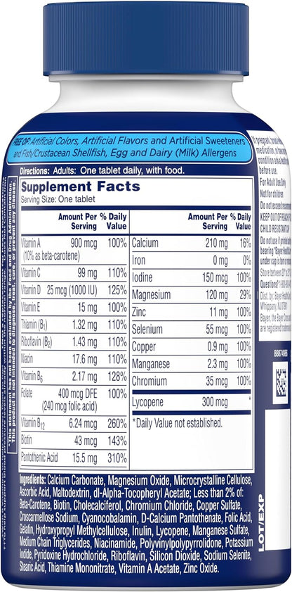 Multivitamínicos para hombres