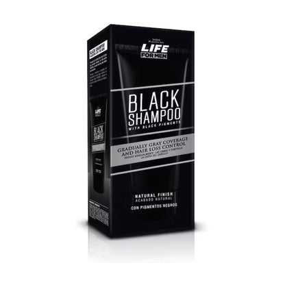 Black shampoo cubre canas