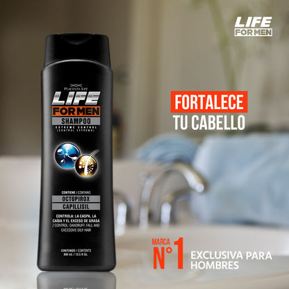 Shampoo control caída extremo