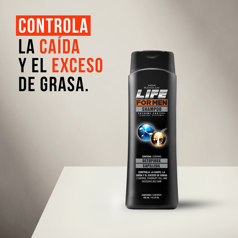 Shampoo control caída extremo