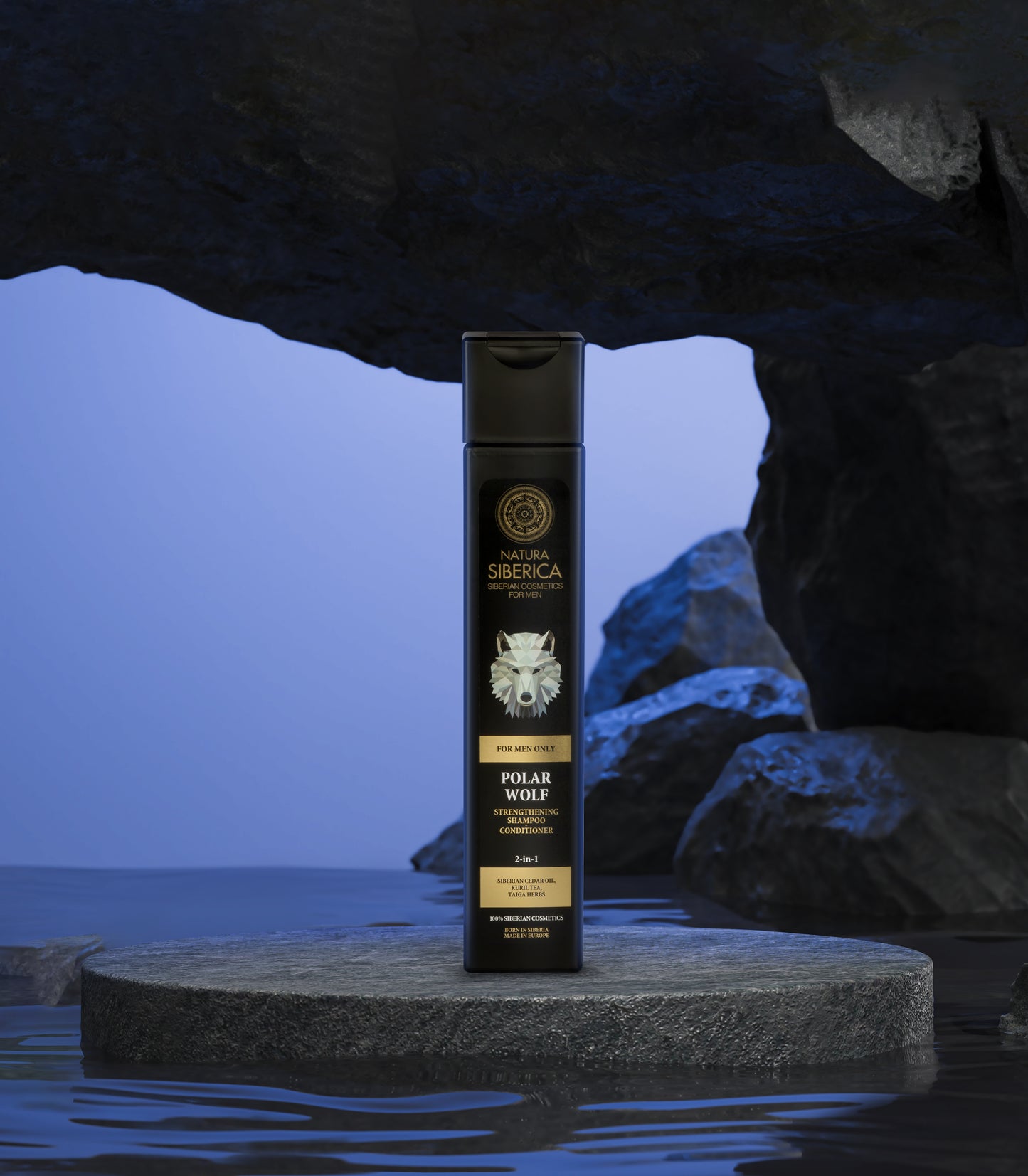 Shampoo y acondicionador 2 en 1 polar wolf