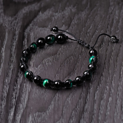 Tribu de caballeros - pulseras artesanales de hilo con piedras