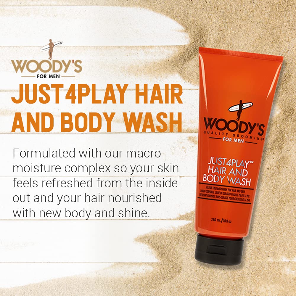 Lavado de cuerpo y cabello just 4play