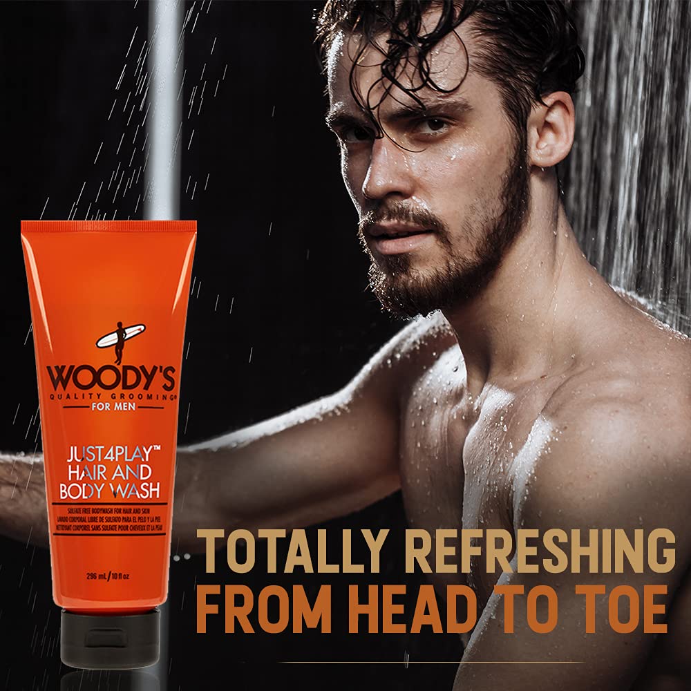 Lavado de cuerpo y cabello just 4play