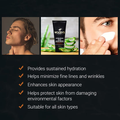 Hidratante facial con mentol