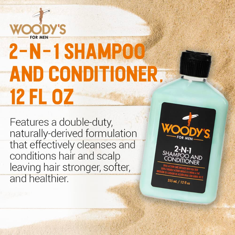 Shampoo y acondicionador 2 en 1
