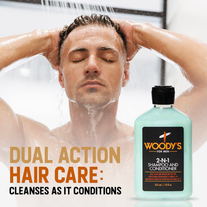 Shampoo y acondicionador 2 en 1